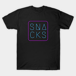 Fun SNACKS Graphic | Snack Monster Gift | Cool Kid T-Shirt